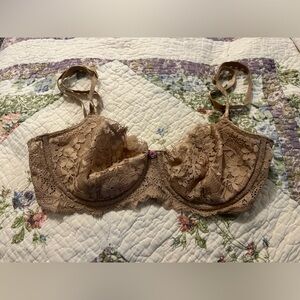 Victoria's Secret Brown Lace Bra Intimates & Sleepwear